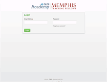 Tablet Screenshot of memphis.teachertrack2.org